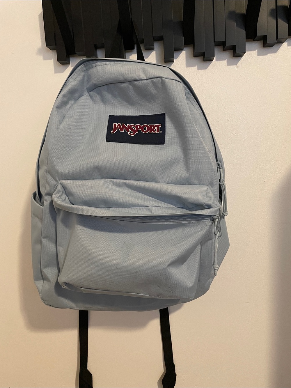 JanSport Classic Light Blue Backpack -Used
